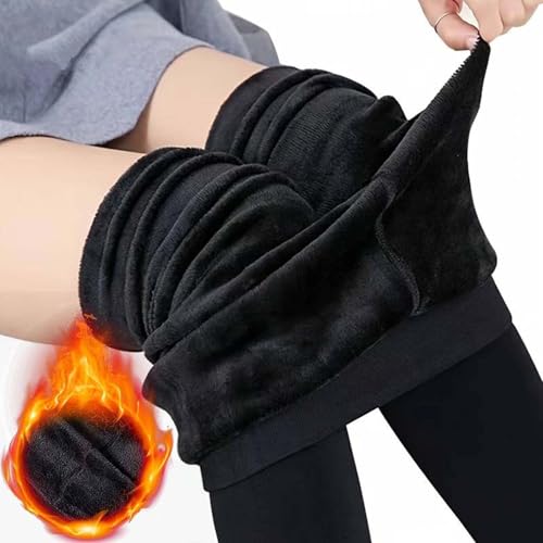 HSR Soft Touch Thermal Tights for Women, Thermal Winter Tights, Ultimate Warm Fleece Leggings for Women, Free Size (Waist Size 24 inch to 34 inch) - Image 2