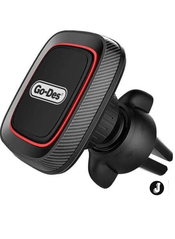 JAJEEK Car Air Vent Magnetic Phone Holder – 360° Rotation Mobile Car Mount for Secure, Hands-Free Viewing and Easy Access - Image 1