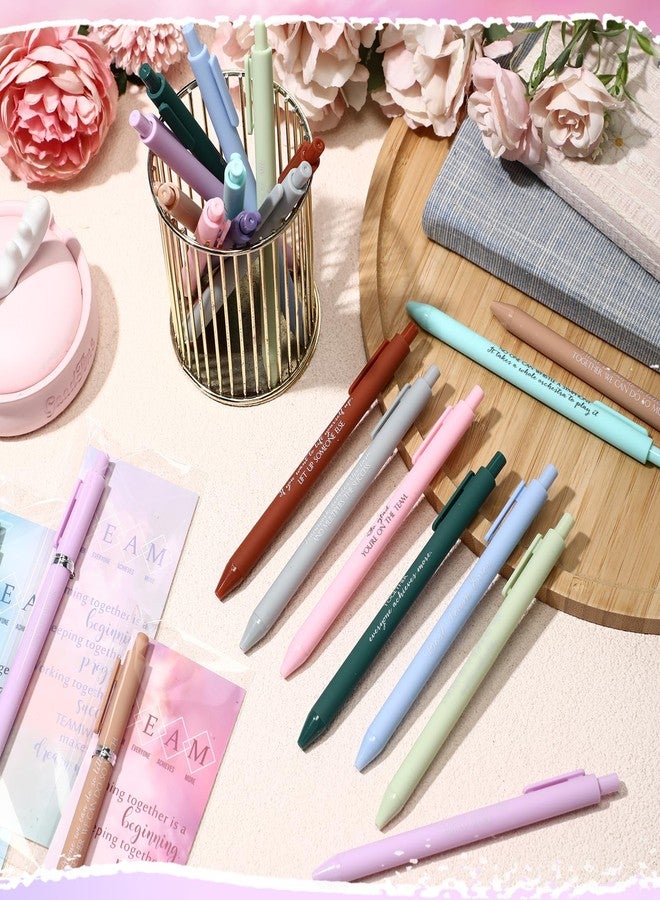 Quelay 30 Set Motivational Employee Appreciation Gifts Bulk Inspiring Quote Bookmarks Inspirational Pens for Women Team Building Gifts Employees Appreciation Thank You Coworker Staff(Team) - Image 4