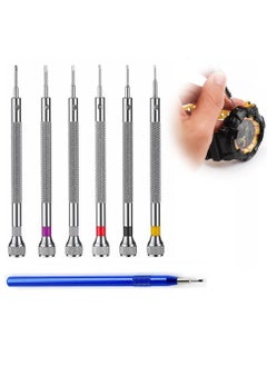 Y&D Screwdriver Watch Repair Kit, 7 Piece Set for Link Disassembly Micro Precision One-piece Jewelry Processing Glasses Electronic Replacement Parts Product  - Image 1
