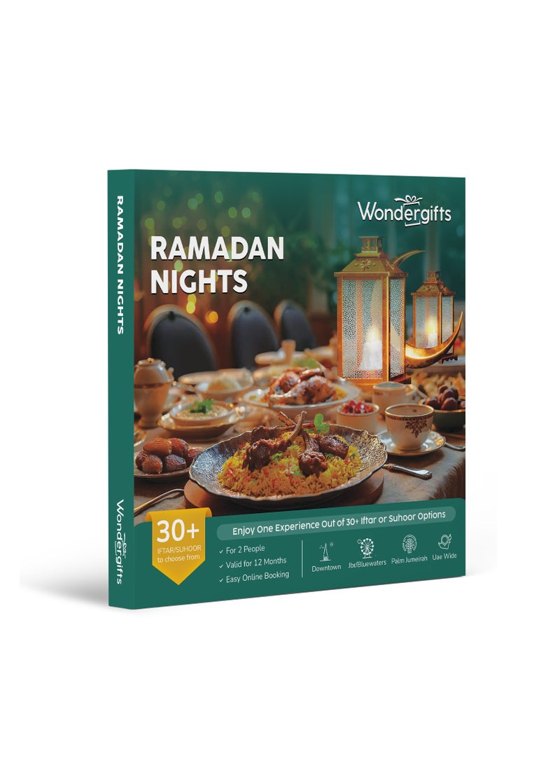 Wondergifts - Ramadan Nights Gift Box: Premium Iftar & Suhoor Feast for Two at Top Restaurants - Image 1