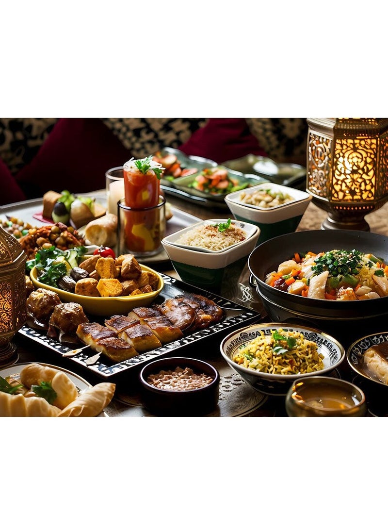 Wondergifts - Ramadan Nights Gift Box: Premium Iftar & Suhoor Feast for Two at Top Restaurants - Image 1
