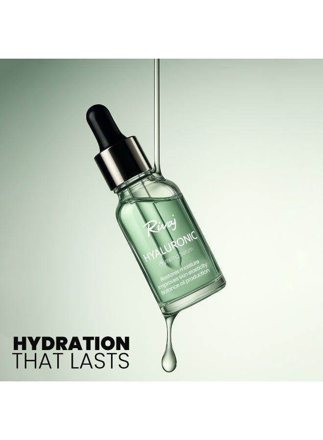 Rivaj UK Rivaj Face Hyaluronic Acid Serum 30ml - Deep Hydrating Serum for Face with Vitamin C & Niacinamide Serum - Anti-Aging & Moisturizing Face Serum for Glowing Skin - Image 5