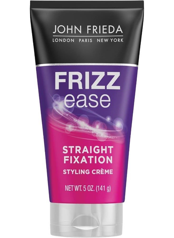 John Frieda Frizz-Ease Straight Fixation Smoothing Creme For Unisex - 5 Oz - Image 1