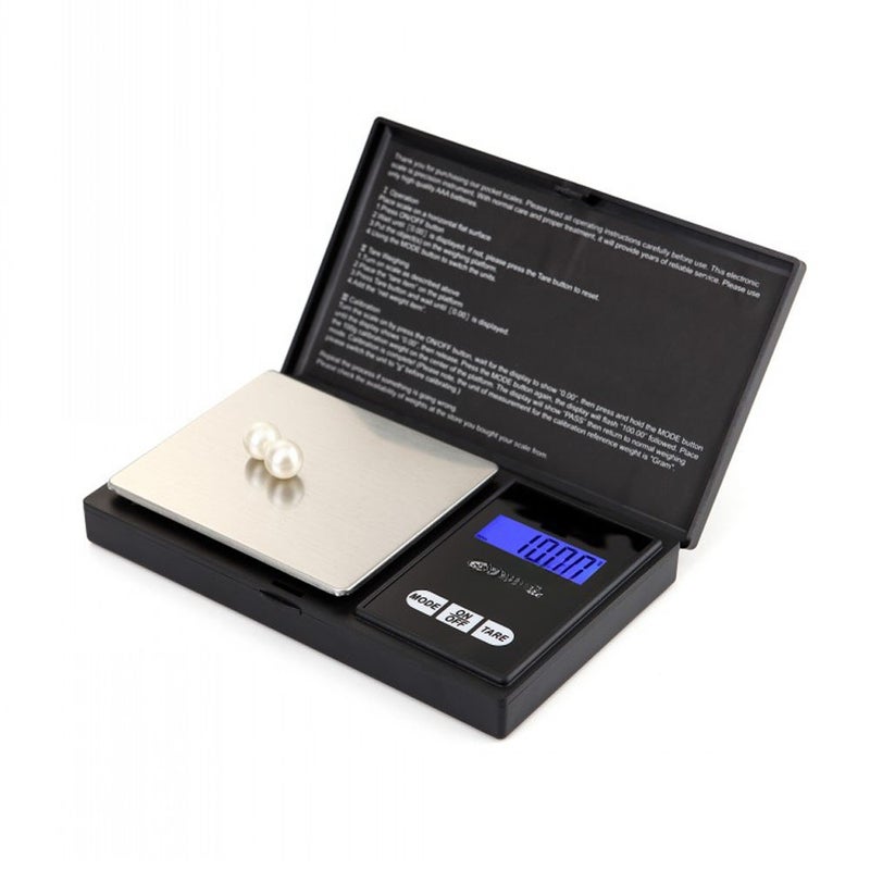 500g/0.01g Mini Pocket Portable Scale High Precisions LCD Digital Display with Backlight Electronic Scale Jewelrys Diamond Coin Gold Scale Household Electronic Scale g/dwt/ct/gn Units - Image 5