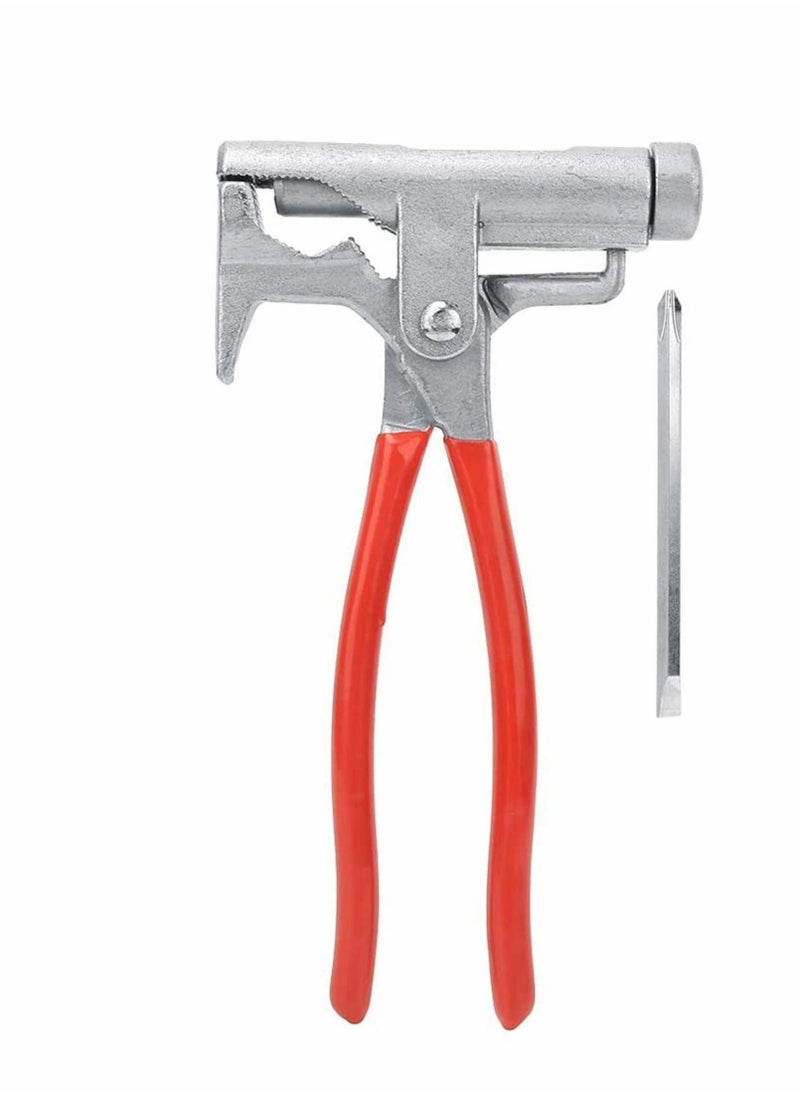 Y&D - Universal Multifunctional Hammer, Hammer Pocket Multitool, Pliers Multiuse Tool with Carpenter Screwdriver Nail Pliers/Puller Pipe Monkey Wrench Wire Cutter for Camping Emergencies - Image 1