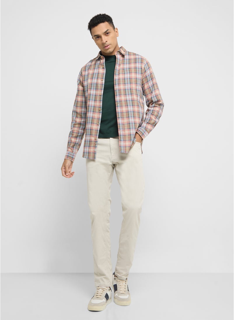 Robert Wood Long Sleeve Shirt  - Image 4