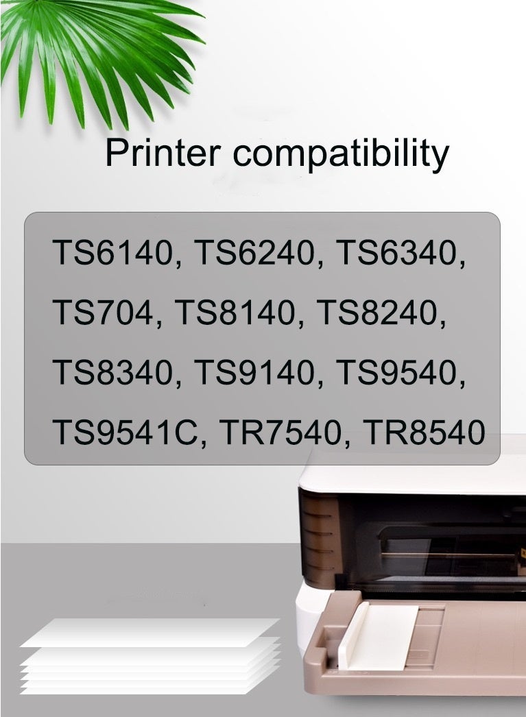 خراطيش حبر متوافقة بديلة لـ PGI-480 CLI-481 XXL، للاستخدام مع طابعات TS6140 TS6240 TS704 TS8140 TS9140 TS9540 TR7540 TR8540 (عبوة من 5، أسود عريض/أسود/سماوي/أرجواني/أصفر)Package Includes: 5-Pack compatible ink cartridges replacement for PGI-480 CLI-481 XXL (1 PGBK, 1 Black, 1 Cyan, 1 Magenta, 1 Yellow). Individually vacuum-sealed for safe transit to the Middle East without leakage. - Image 3