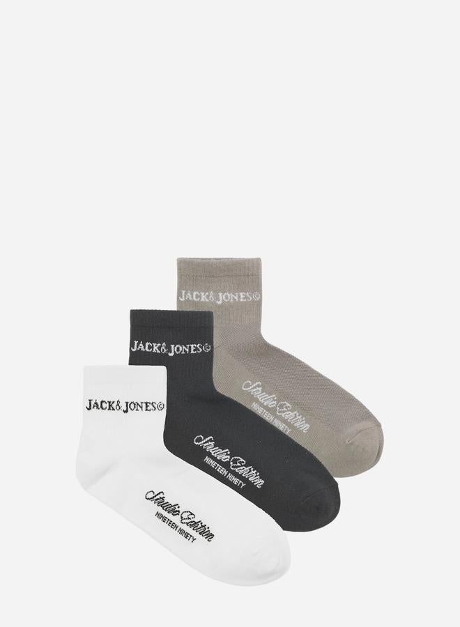 جاك اند جونز جاك آند جونز طقم 3 أزواج - جوارب تنس قصيرة - Image 1
