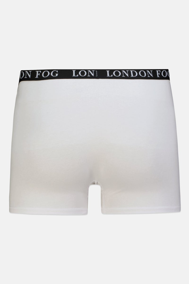London Fog Men 2 Pieces Brand Logo Boxers, Multicolor - Image 2