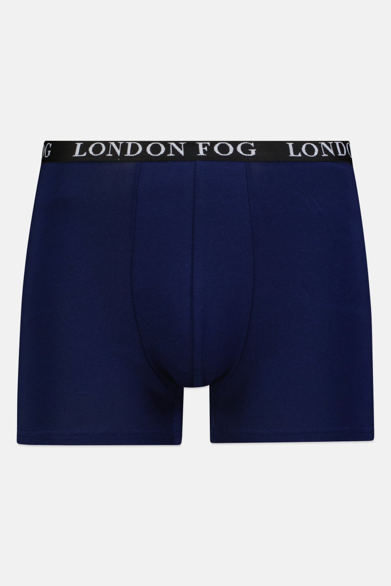 London Fog Men 2 Pieces Brand Logo Boxers, Multicolor - Image 5