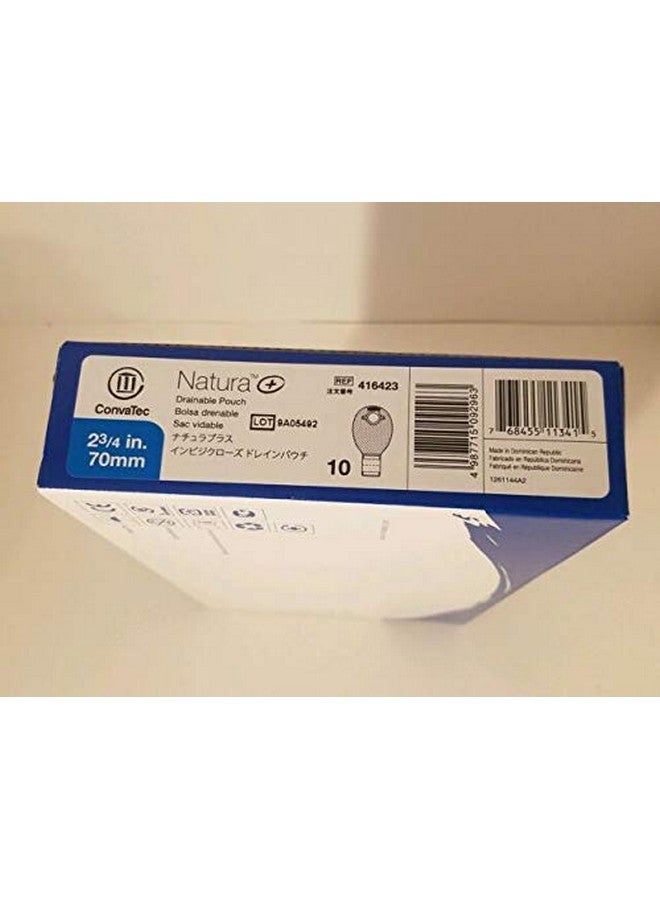 ConvaTec 416423 Natura Drainable Pouch 2 3/4 in 70 mm (Pack of 5) - Image 4