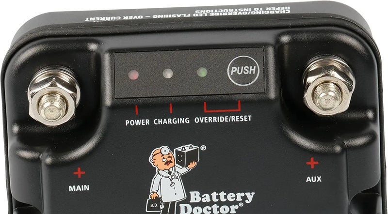 WirthCo 20090 Battery Doctor 75 Amp/100 Amp Battery Isolator , Black - Image 5