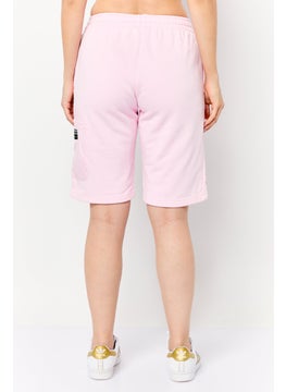 adidas Originals Women Sportswear Fit Outdoor Cargo Shorts, Pink  - Image 4