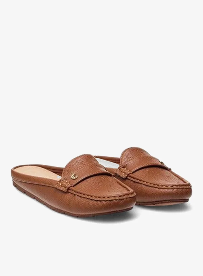 Le Confort Women's Textured Slip-On Mules