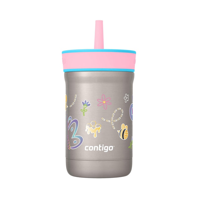 Contigo Leighton Beverage|Water Bottles, 12 oz, Raspberry/Azalea - Image 1