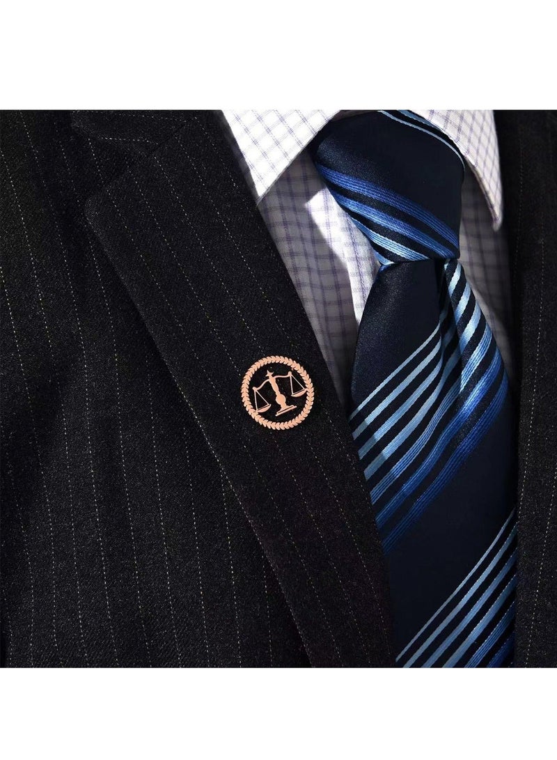 Pin Brooch, 1PC Golden Stainless Steel Pin Brooch for Women Men Children, Lapel Pins Shirt Collar Brooch Buckle Lapel Pins Badge Suit Clip Accessory for Clothing Bags Jackets Shirts. - Image 3