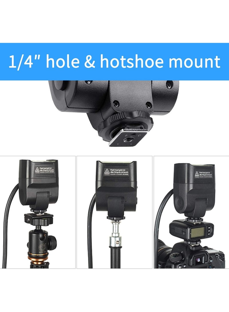 Godox 200W Extension Flash Head EC200 for Godox AD200 Pocket Flash, 2M Extend Power Cable, Works with AD200 Bare Bulbs Head and Speedlite Head - Image 5