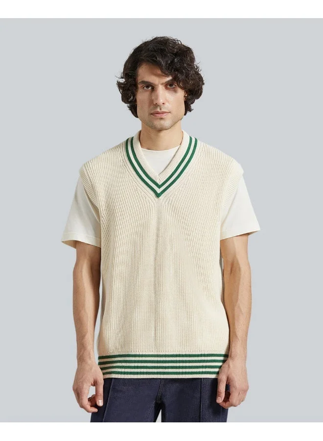 Ribbed Cricket Vest