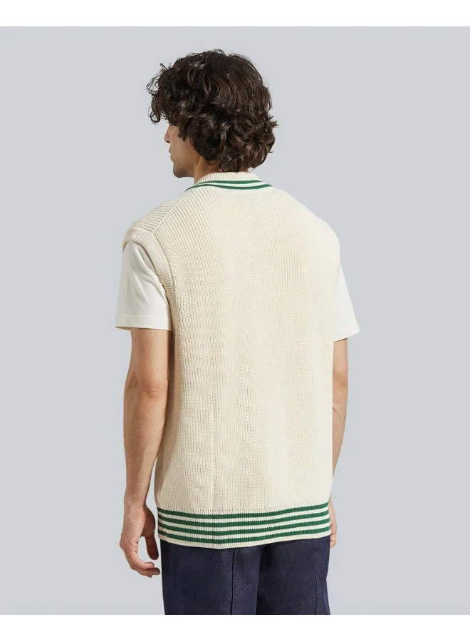GANT  Ribbed Cricket Vest for Men | Best Price UAE