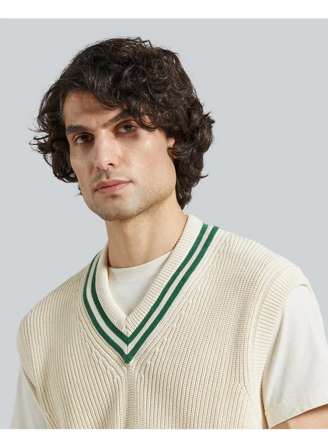 GANT  Ribbed Cricket Vest for Men | Best Price UAE