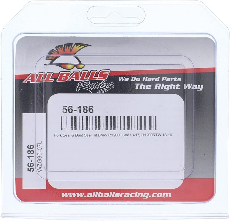 All Balls Racing 56-186 Fork and Dust Seal Kit for BMW Motorcycles - Image 4