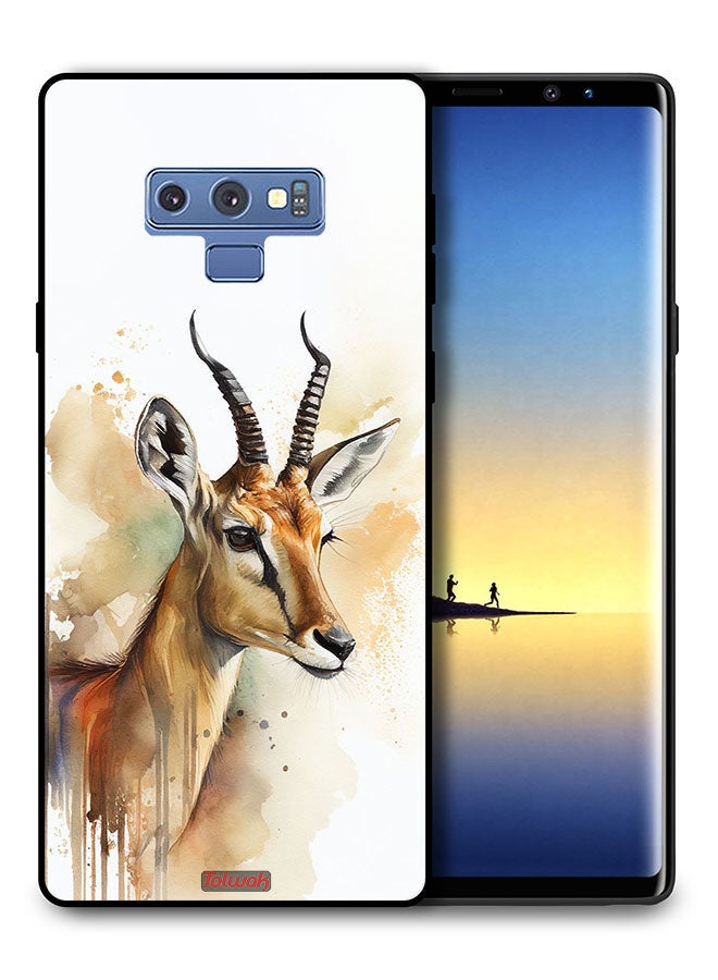 Tolwak Samsung Galaxy Note 9 Protective Case Cover Deer Abstract Art - Image 1
