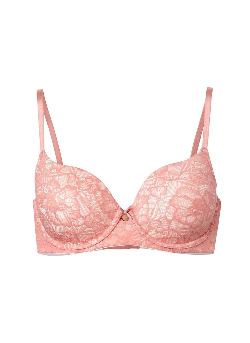 Women Lace Padded Bra, Pink - pzsku/Z0C553C2A7165C1FCA26FZ/45/_/1740495445/1d4662de-c705-41d4-99db-8d5382c3236c