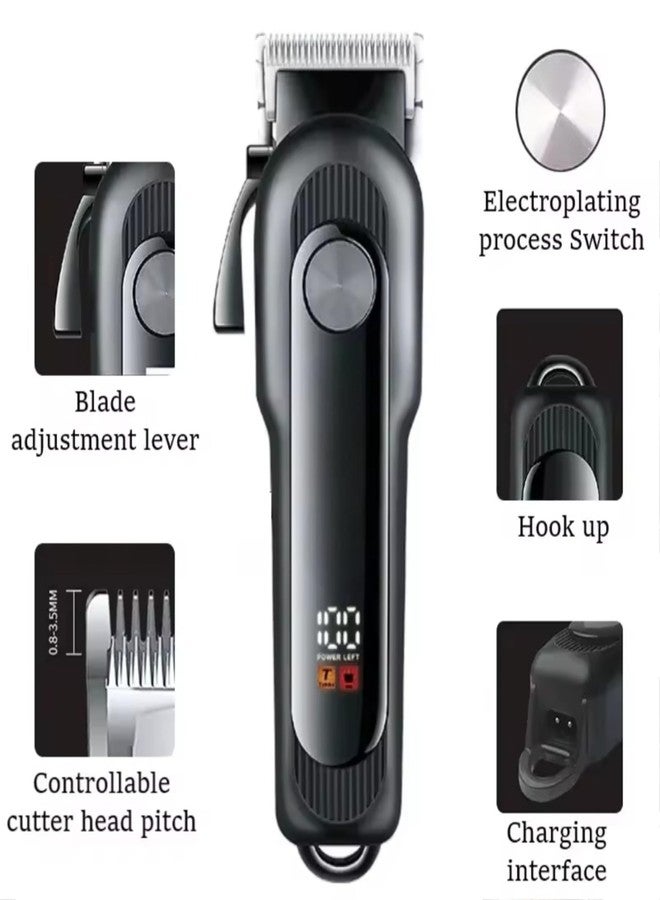 Concepta Trimmer For Men All In One | Rechargeable Beard Trimmer for Man | Waterproof Cordless Shaving Machine with USB Charging & 4 Combs for Hair, Beard and Moustaches - Image 2