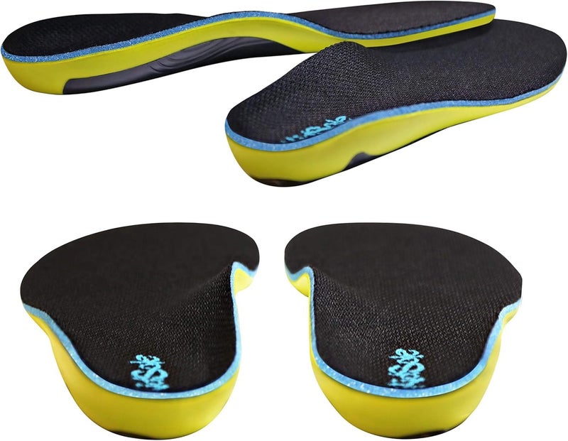 KidSole Cosmic Comfort Reinforced Arch Support Soft & Strong Children's Insole. Slim Profile & Strong Support with Memory Foam Soft Top. ((26 CM) US Teen Size 7-9) - Image 2