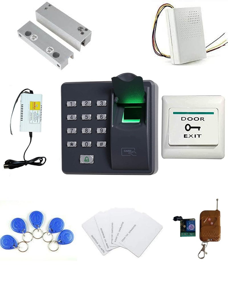 NAVKAR SYSTEMS NAVKAR SYSTEMS Biometric Access Control with Fully Frameless Glass Drop Bolt  - Image 2