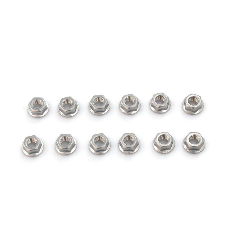 LS1 HEADER STUD KIT BOLTS STAINLESS STEEL Replacement for LSX LS2 LS3 LS6 LS7 4.8 5.3 6.0 6.2L 12PCS M8 x 45mm Studs 12PCS M8 Hex Locking Flange Nuts - Image 2
