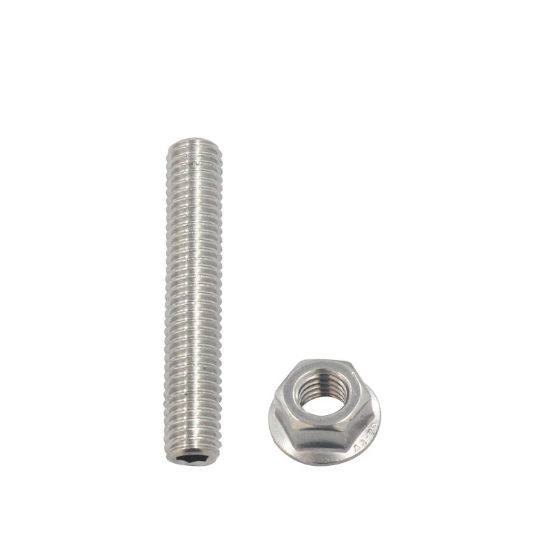 LS1 HEADER STUD KIT BOLTS STAINLESS STEEL Replacement for LSX LS2 LS3 LS6 LS7 4.8 5.3 6.0 6.2L 12PCS M8 x 45mm Studs 12PCS M8 Hex Locking Flange Nuts - Image 4