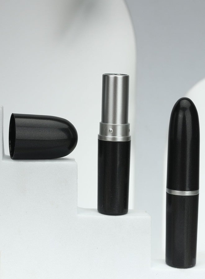 COSIDEA 25 PCS Empty Plastic Round Bullet lipstick tubes black lip stick tube packing 12.1mm Lip blam DIY container - Image 5