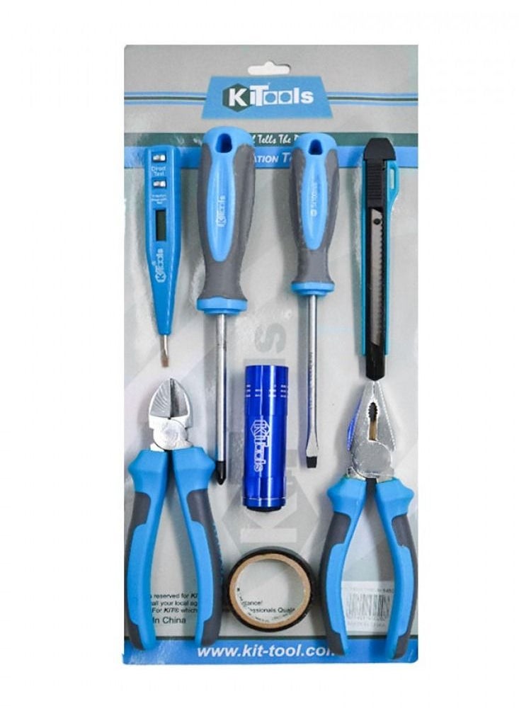 KiTools - Home Tool Set 9 Pieces - Image 1