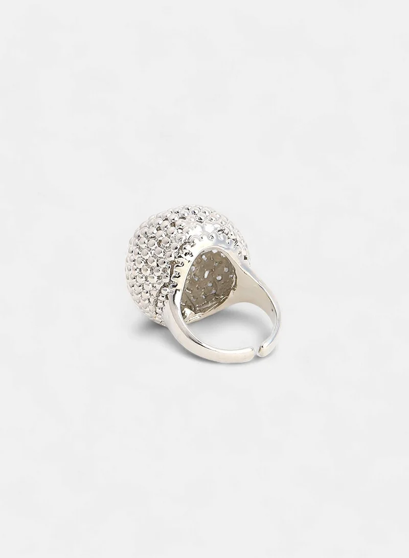 سوهي The Disco Ball Adjustable Statement Finger Ring