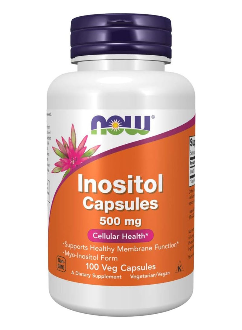 ناو دي اس اينوزيتول 100 كبسولة 500 ملغ - Image 1