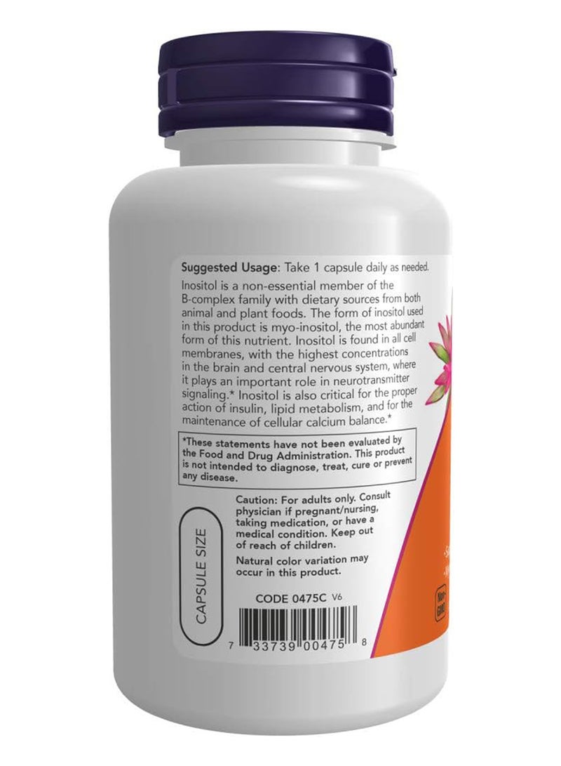 ناو دي اس اينوزيتول 100 كبسولة 500 ملغ - Image 3