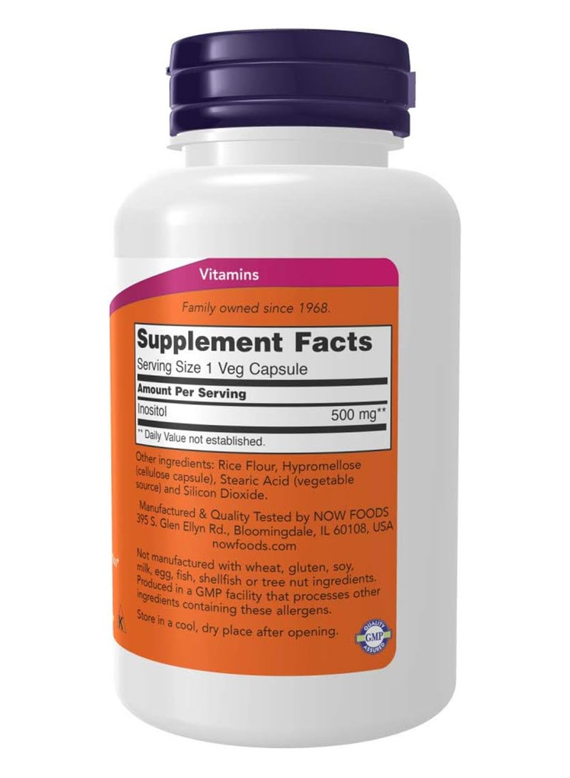 ناو دي اس اينوزيتول 100 كبسولة 500 ملغ - Image 2