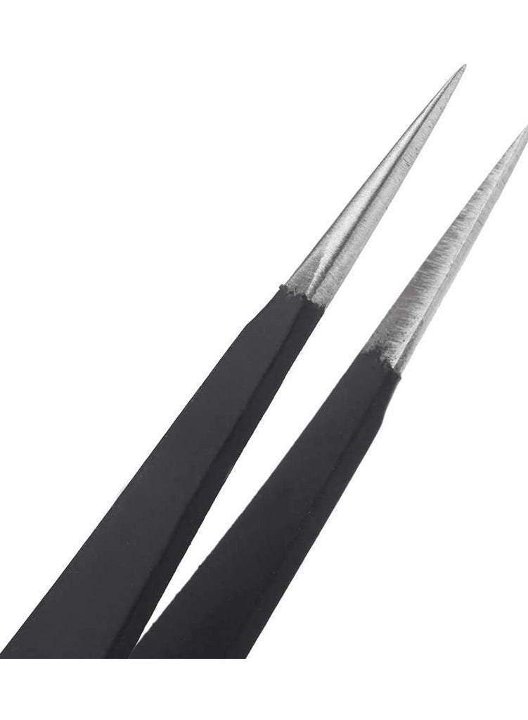 ORiTi 2 Pieces Gel Nail Art Tweezers Selection Tool - Image 2