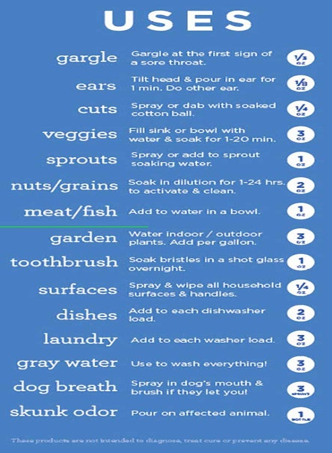 إسينشال أوكسيجين أكسجين أساسي، بيروكسيد الهيدروجين صالح للأكل، 8 + 32 أونصة سائلة، منظف طبيعي، 3%، عبوة بخاخ واحدة سعة 8 أونصة سائلة وزجاجة واحدة سعة 32 أونصة سائلة، عبوة إعادة تعبئة، HP (عبوة من قطعتين) - Image 4