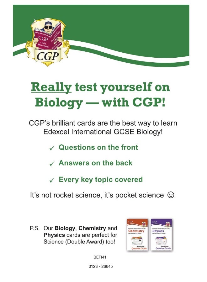 بطاقات أسئلة المراجعة لعلم الأحياء: Edexcel International GCSE - Image 2