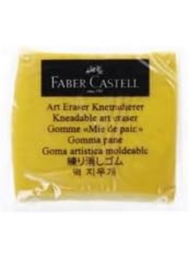Faber-Castell Charcoal eraser, Yellow
