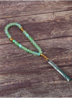 The Black Pearl Accessories Fabulous Green Opal Stone Prayer Bead of 33 Beads  - Image 1