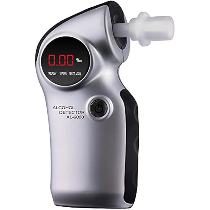 rayihni Digital Breathalyser AL6000 Professional with Removable Sensor - Image 1