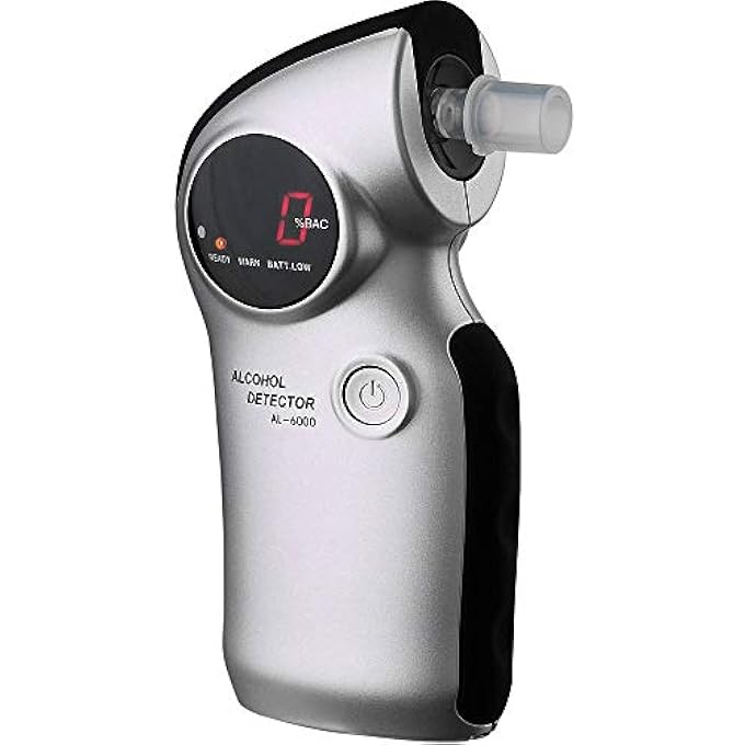 rayihni Digital Breathalyser AL6000 Professional with Removable Sensor - Image 2