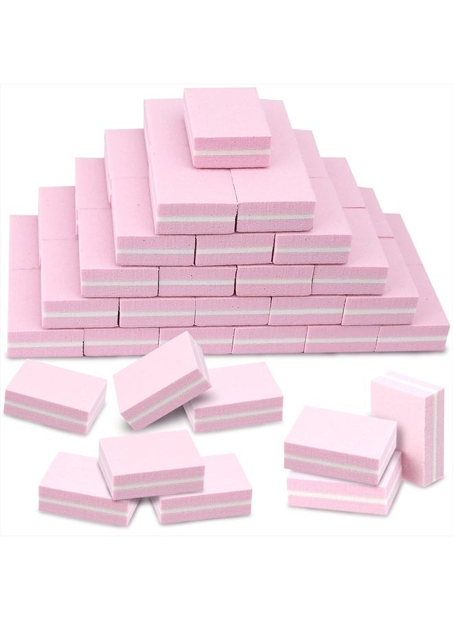 Mini Nail Buffer Blocks, 100/180 Grit Sponge Buffing Sanding Block File Manicure Tools Bulk 50Pcs (Pink) - pzsku/Z0C56992892E6EC117349Z/45/_/1717014617/d795f35b-5f66-498e-a2b2-74d3f676c572