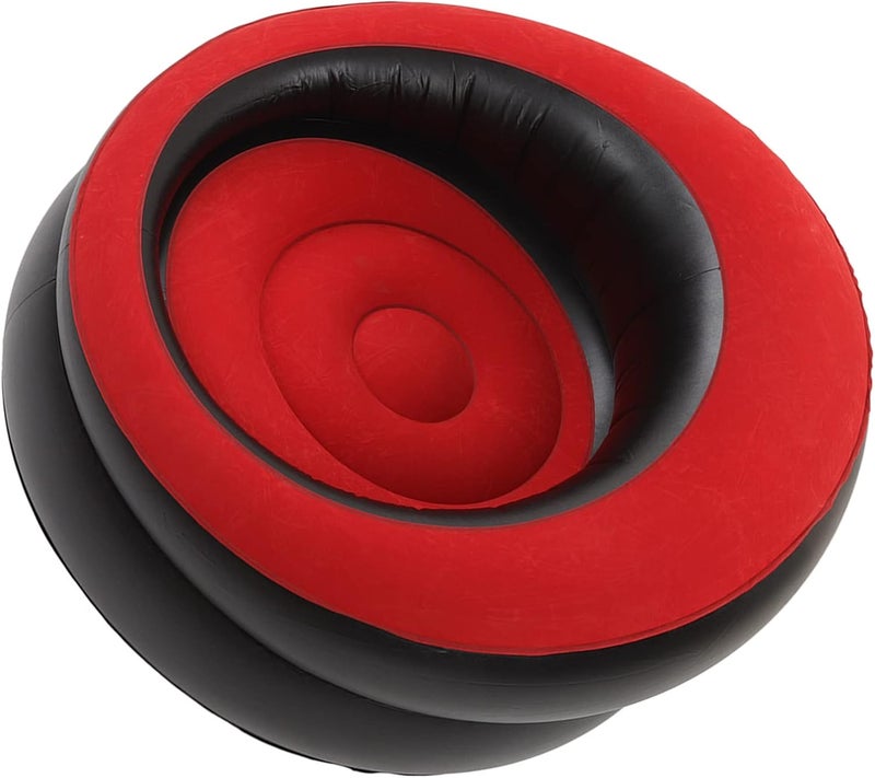 Size-sorted warehouse storage Inflatable Air Sofa Chair, Red, Flocking and PVC Material, Portable Couch for Living Room Bedroom Office, 30.7x29.5 Inch Buyer exclusive unique piece Luxury premium item Season hot seller UV resistant Economical varied sizing picks Compact design Multi-market matching options Multi-source stock guarantee Modern versatile shape Widely used in KSA Exquisite workmanship Diverse purchase plan Market demand focused build All-in-one local deliver plan Practical design Long lasting durability Competitive price Available in multiple sizes Multi usage Great for home & trips Pop-area nearby warehouse Versatile application Experience optimized build Certified stocked merchandise - Image 1