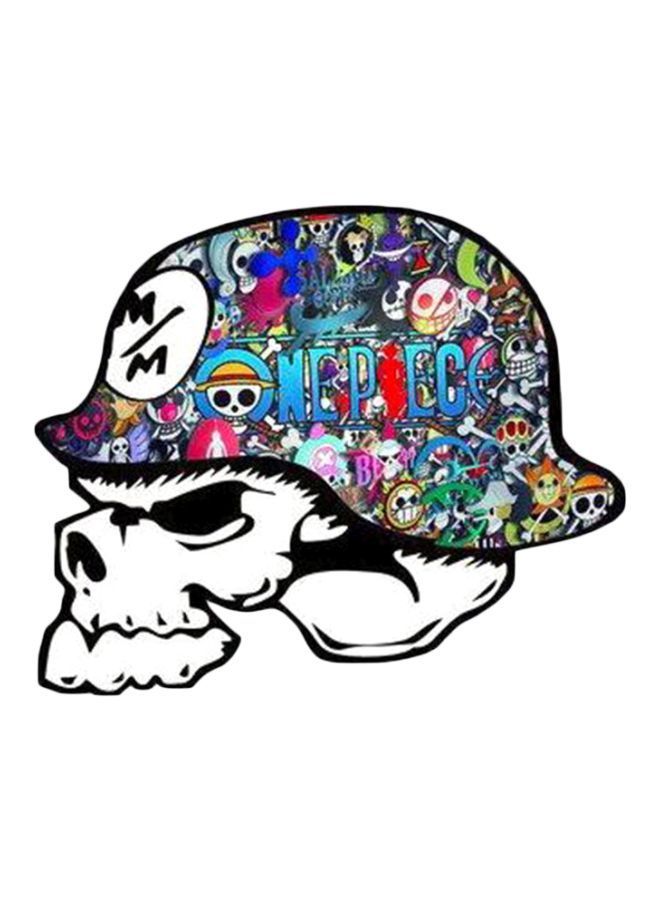 NIBEMINENT Straw Hat Logo Graffiti Car Motorcycle Sticker  - Image 1
