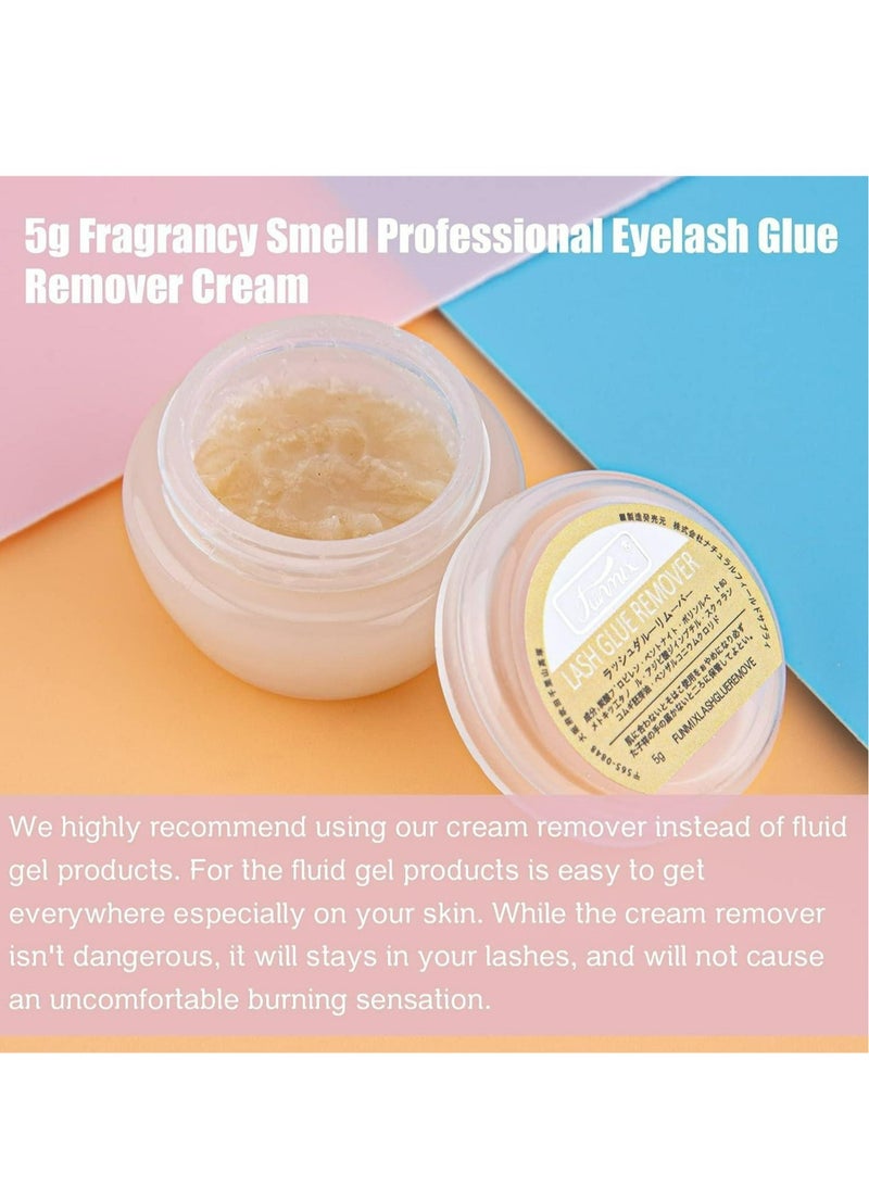 فونميكس كريم إزالة لاصق الرموش، مزيل تمديد الرموش، مزيل لاصق زراعة الرموش المحمولة، كريم إزالة الجل اللاصق لتمديد الرموش - Image 2